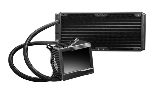 ASUS ROG RYUJIN II 240 Processor Allt-i-ett vätskekylare 12 cm Svart 1 styck