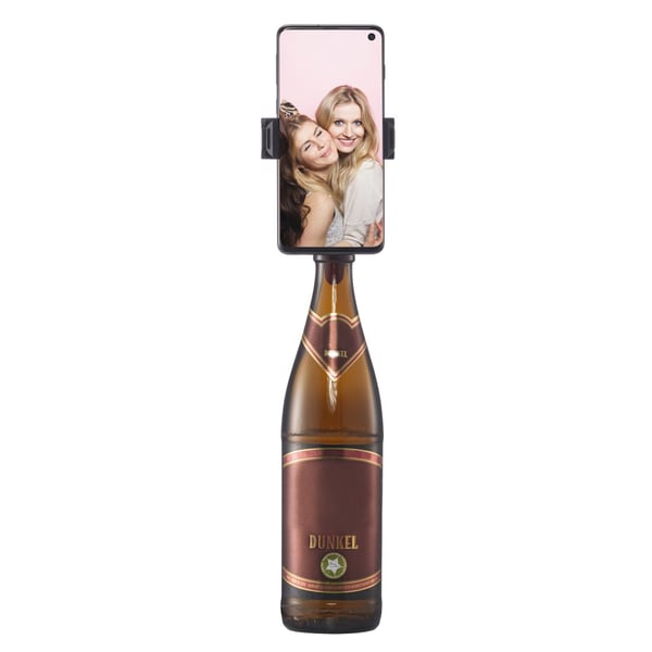 Hama Bottle Pod Fun Passiiviteline Matkapuhelin/älypuhelin Musta, Punainen