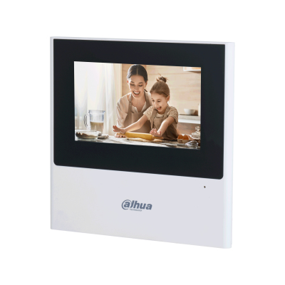 Dahua Technology VTH2611L-WP videointercom-system 10,9 cm (4.3") Svart, Vit