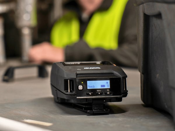 Brother RJ-3255WB-L etiketprinter Direkte termisk 203 x 203 dpi 127 mm/sek. Kabel & trådløs Ethernet LAN Wi-Fi Bluetooth