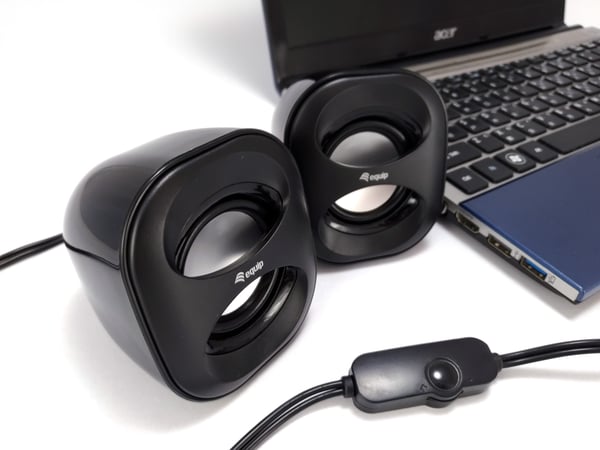 Equip 245330 högtalare Svart Kabel 3 W