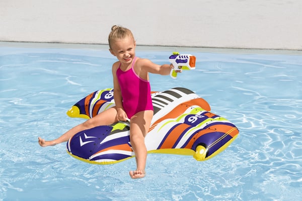 Bestway 41503 pool- och badmadrass Multifärg Mönstrad Polyvinylklorid (PVC) Sittbadleksak
