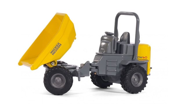 Siku Wacker Neuson DW60 Ladvogns model Formonterede 1:50