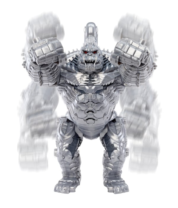 MGA Entertainment Armorsaurs Feature Villain Figure- King Chrome