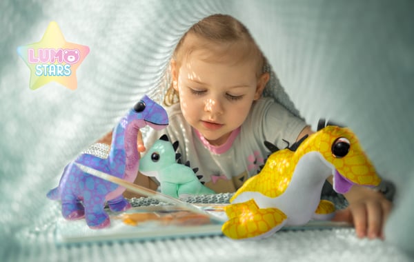 Lumo Stars Dino Plesiosaur classic plush