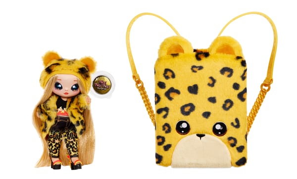 Na! Na! Na! Surprise 3-in-1 Backpack Bedroom Series 2 Playset- Jennel Jaguar