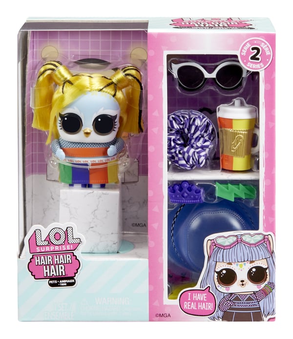 L.O.L. Surprise! Hair Hair Hair Pets Asst in PDQ