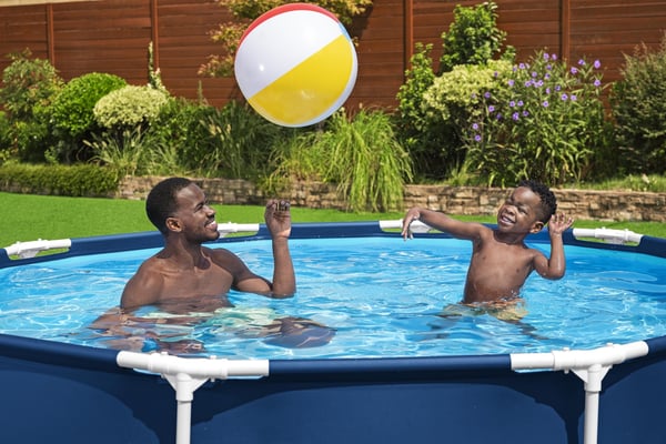 Bestway Steel Pro 56679 swimmingpool til over jorden Indrammet pool Rund Blå
