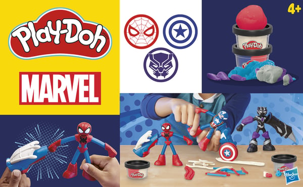 Play-Doh Marvel G03335L0 legetøjssæt