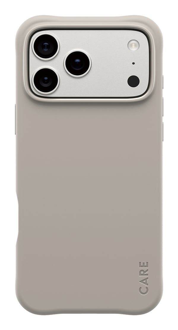 PanzerGlass CARE™ by ® Samba Case Vanilla w. MagSafe iPhone 17 Pro Max mobiltelefonfodral Mobilskal Beige