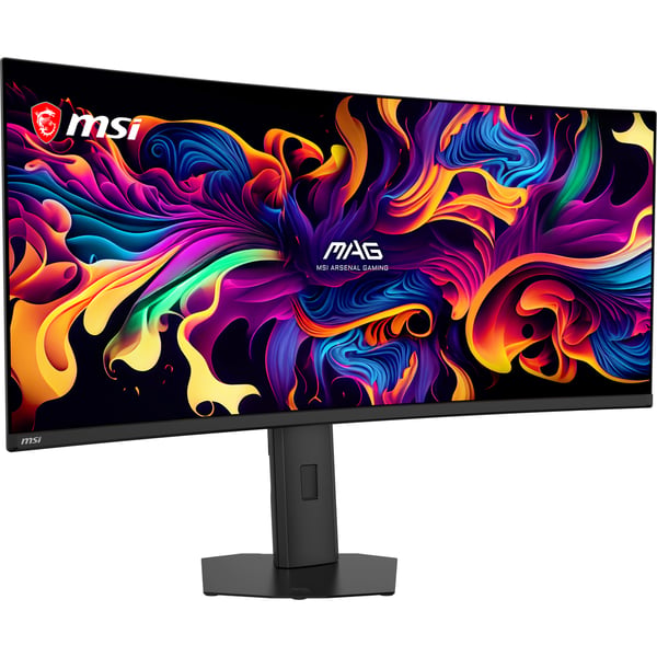 MSI MAG 341CQP QD-OLED X28 platta pc-skärmar 86,4 cm (34") 3440 x 1440 pixlar UltraWide Quad HD Svart