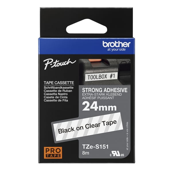 Brother TZE-S151 etikett-tejp TZ