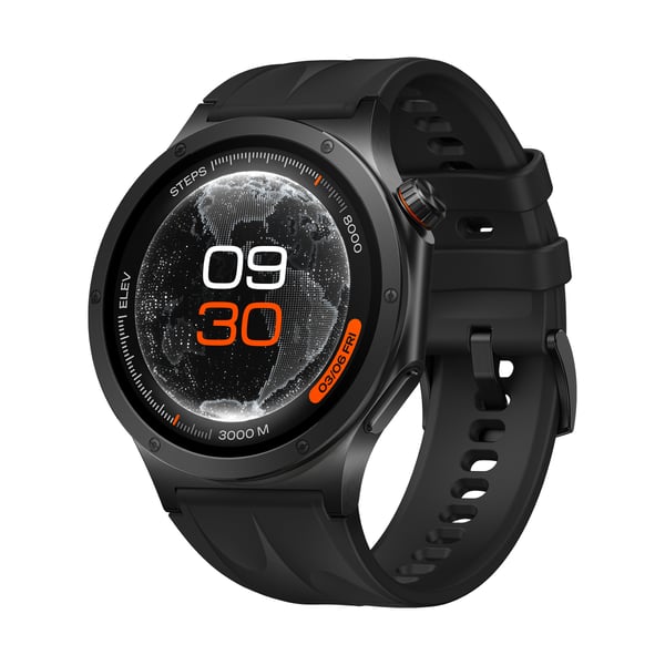 OPPO Watch X3 3,81 cm (1.5") AMOLED 47 mm Digital 466 x 466 pixlar Pekskärm Svart Wi-Fi GPS OPPO Watch X3 3,81 cm (1.5") AMOLED 47 mm Digital 466 x 466 pixlar Pekskärm Svart Wi-Fi GPS
