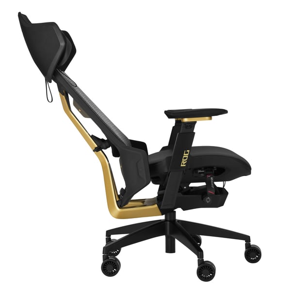 ASUS ROG Destrier Edition 20 Universal spelstol Stoppad sits Svart, Guld