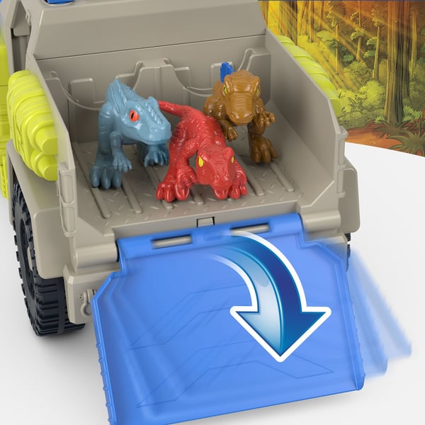 Fisher-Price Imaginext Jurassic World Track & Transport Dino Truck