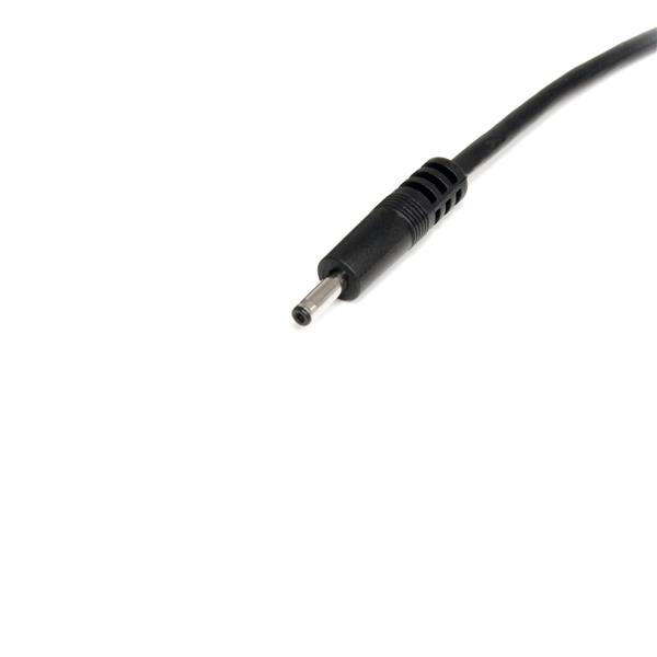 StarTech.com 90cm USB A till 5V 3,4mm DC-kontakt Strömkabel - USB- / Strömkabel - USB (endast ström)