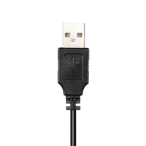 Hama HS-USB300 Headset Kabel Huvudband Spela USB Type-A Svart