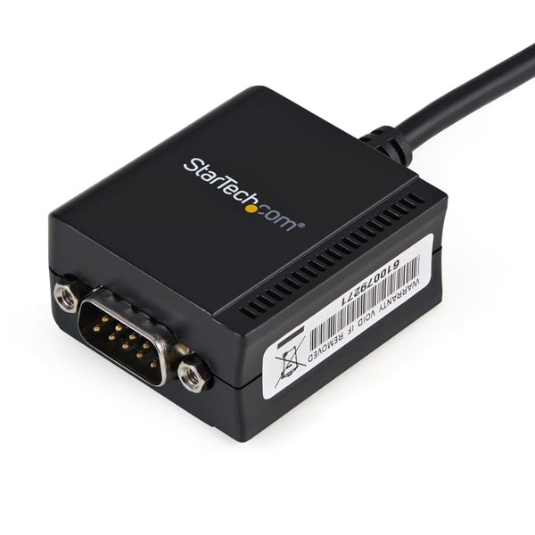 StarTech.com ICUSB2321F kabel kønsskifter DB-9 USB 2.0 A Sort