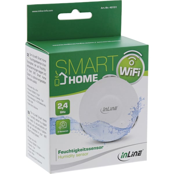 InLine 40151 smart home miljømæssig sensor Trådløs