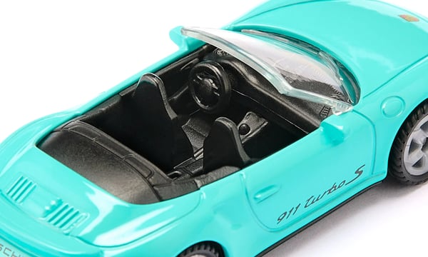 Siku Porsche 911 Turbo S Cabriolet – Convertible Sports Car with Play Value & Collectible Appeal