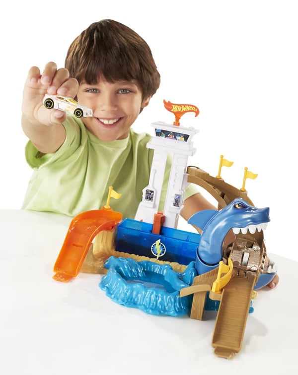 Hot Wheels City COLOR SHIFTERS SHARKPORT SHOWDOWN