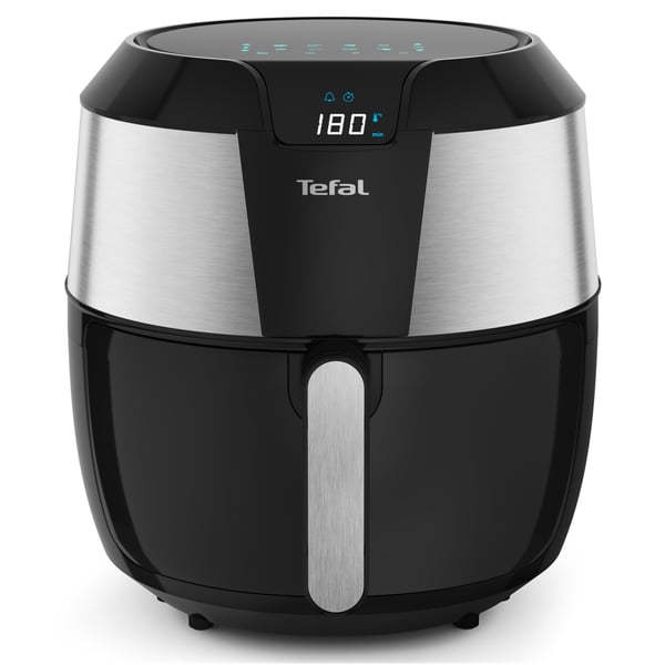Tefal Easy Fry EY701D Enkelt 5,6 L Enkeltstående 1850 W Varmluftsteger Sort, Rustfrit stål Tefal Easy Fry EY701D Enkelt 5,6 L Enkeltstående 1850 W Varmluftsteger Sort, Rustfrit stål