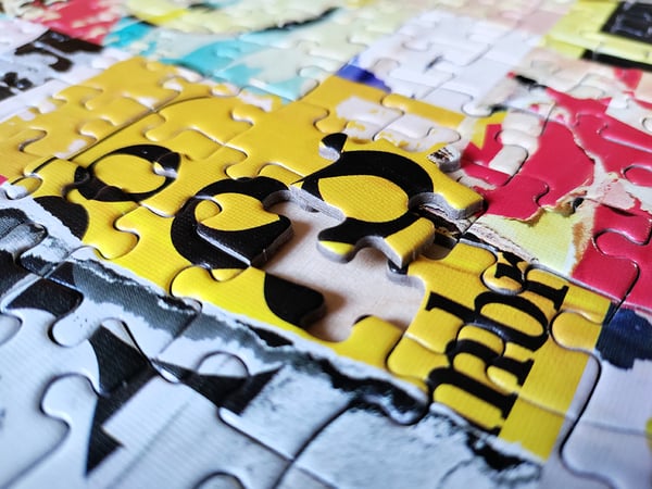 Tactic Poster Collage 1000 pcs Puslespil 1000 stk Kunst