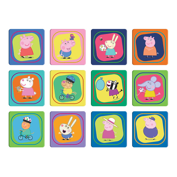 Peppa Pig Happy Moments Puslespil 30 stk Tegnefilm