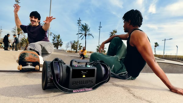 Philips The Tube Kannettava stereokaiutin Musta 140 W