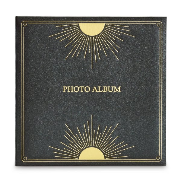 Hama Mystic Sun fotoalbum og arkbeskyttelse Sort, Guld 200 ark 10 x 15 cm