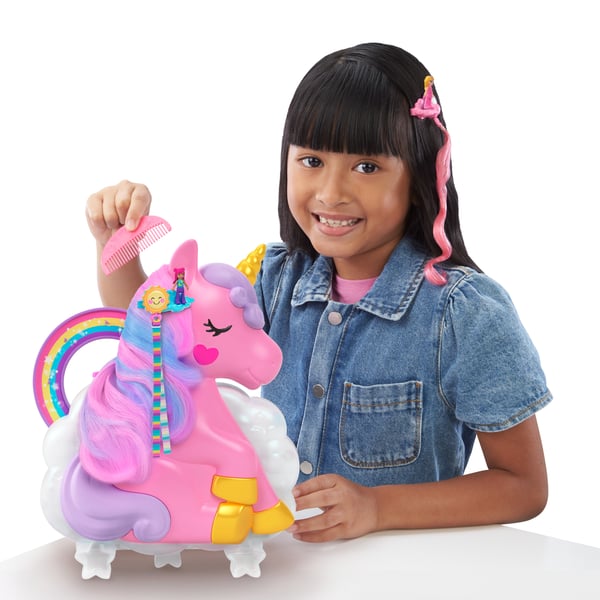 Polly Pocket Rainbow Unicorn Salon