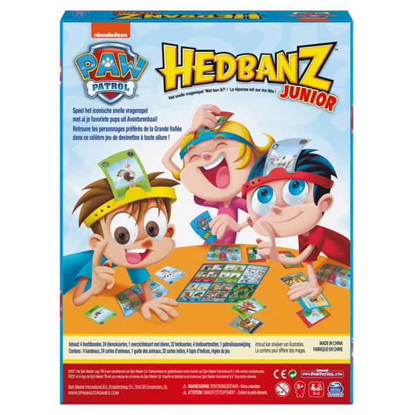 Games HBZ HDL Hedbanz Jnr Paw Patrol EDF Brädspel Party
