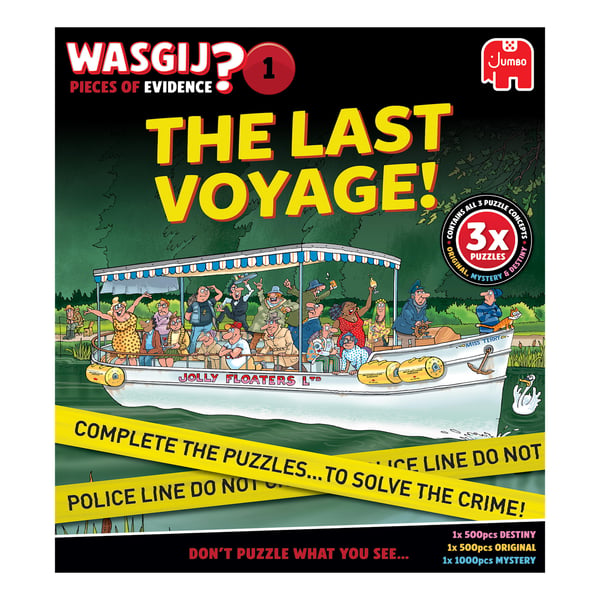 Wasgij Pieces of Evidence 1 - Den sidste rejse!