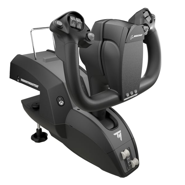 Thrustmaster TCA Yoke Pack Boeing Edition Svart, Grå USB Fightstick PC, Xbox, Xbox One, Xbox One S, Xbox One X, Xbox Series S, Xbox Series X