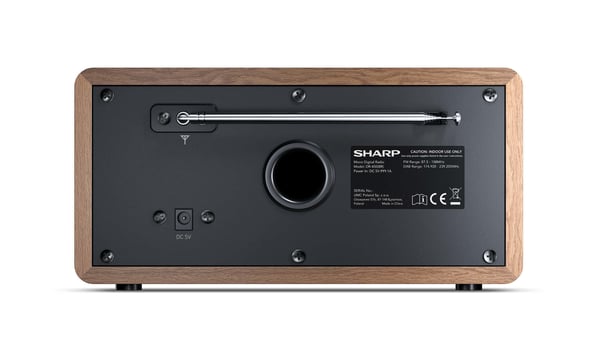 Sharp DR-450 Personligt Digital Brun, Rustfrit stål