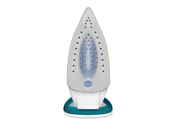 Tefal EasyGliss Plus FV5718 silitysrauta Kuiva- & höyrysilitysrauta Durilium-pohjalevy 2400 W Turkoosi, Valkoinen