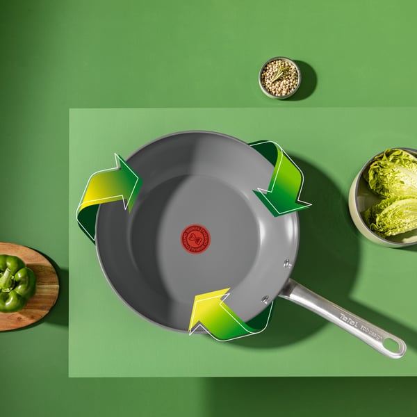 Tefal Renew+ C42419 Wok/Stirfry pande Rund