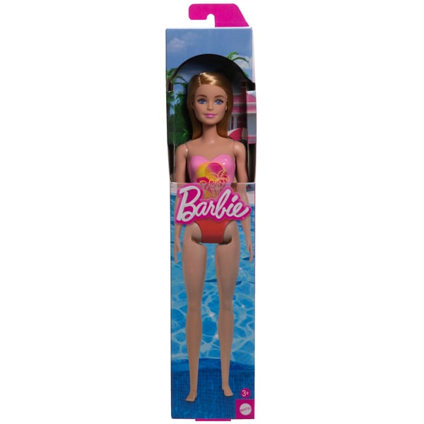 Barbie Fashionistas Barbie-sortiment af stranddukker