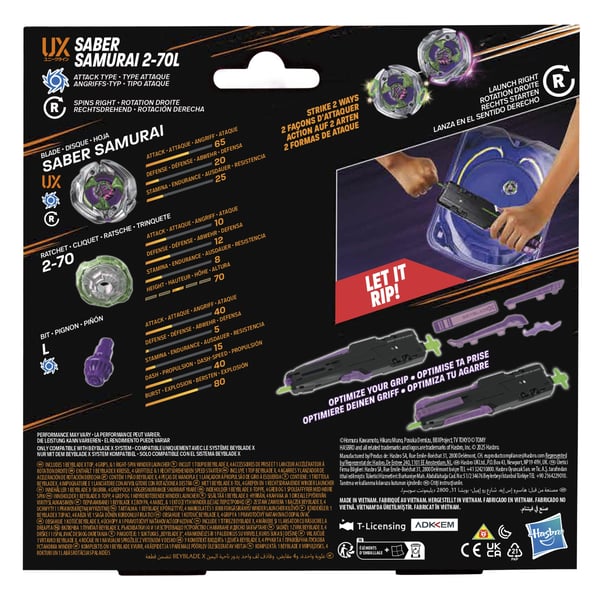 Beyblade X Victory Grip-avfyrarset