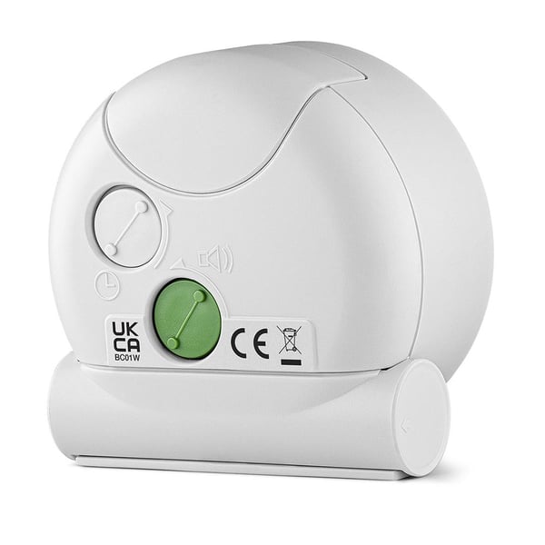 Braun BC01W Quartz alarmur Hvid