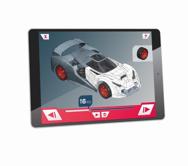 Clementoni Science & Jeu Mon atelier de mécanique Hypercar
