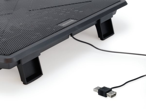 Conceptronic THANA05B køling til laptop 39,6 cm (15.6") Sort