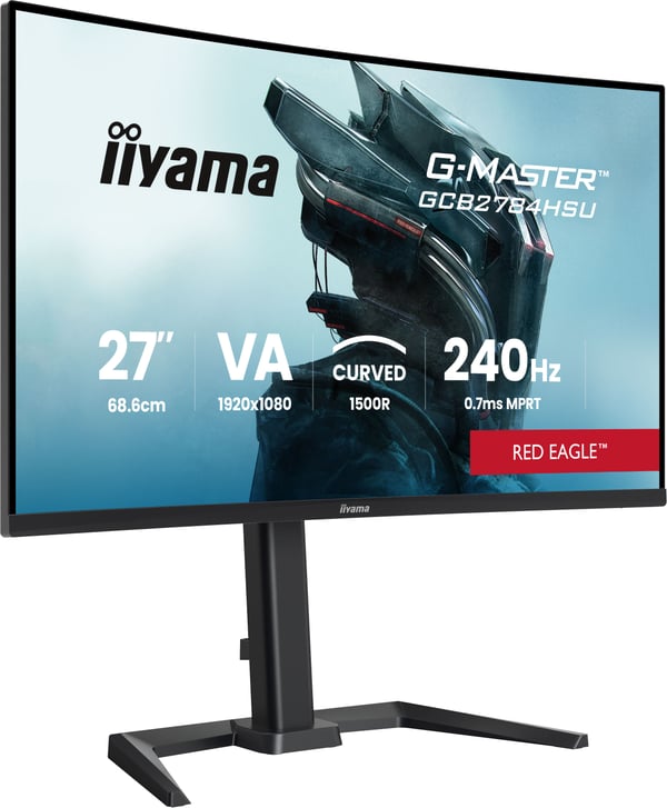 iiyama G-MASTER GCB2784HSU-B1 27" 240Hz computerskærm 68,6 cm (27") 1920 x 1080 pixel Sort