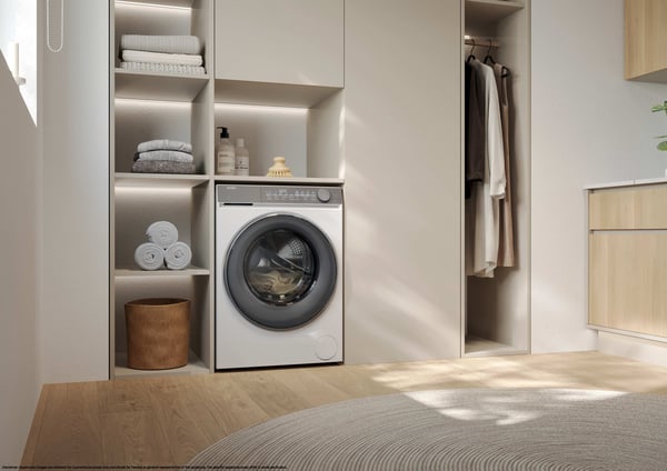 Haier HW100-B14367U1 vaskemaskine Front-læsning 10 kg 1400 rpm Hvid