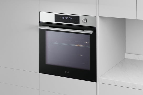 LG WSED7613S 76 L Sort, Rustfrit stål