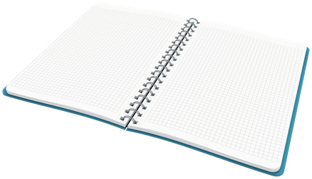 Leitz Cosy notesblok Soft Touch kvadreret spiralindbundet