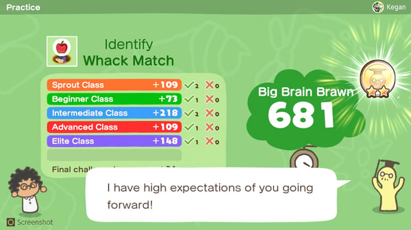 Nintendo Big Brain Academy: Brain vs. Brain Standard Tysk, Engelsk Nintendo Switch