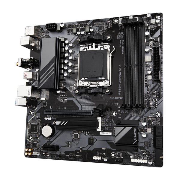 GIGABYTE A620M GAMING X AX AMD A620 AM5-sockel micro ATX