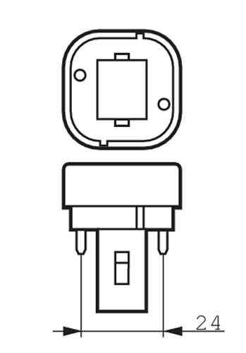 Philips CorePro LED PLC 8.5W energy-saving lamp Hvid 4000 K 8,5 W G24d-3