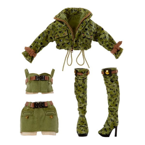 Rainbow High Green Fashion Doll- Olivia Woods